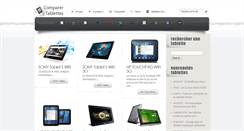 Desktop Screenshot of comparer-tablettes.fr